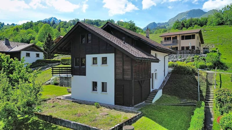 Charming 5-room property with breathtaking views of the mountains (3)