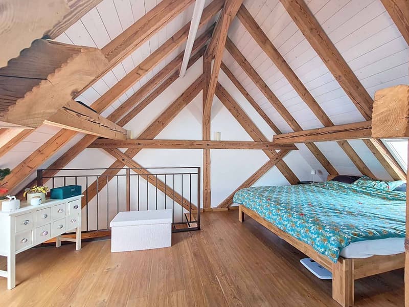 Duplex de 5.5 pièces en attique proche de Romont (10)
