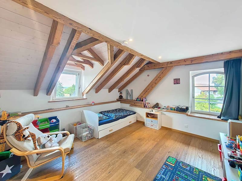 Duplex de 5.5 pièces en attique proche de Romont (8)