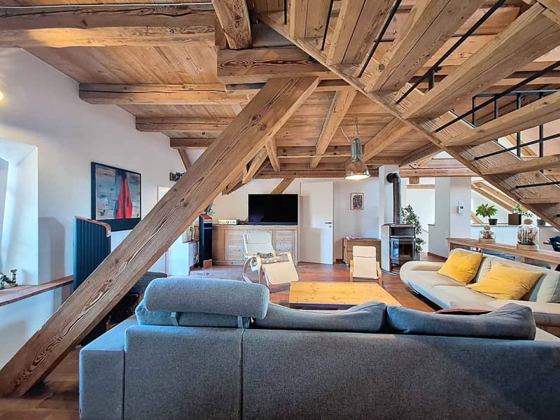 Duplex de 5.5 pièces en attique proche de Romont (5)