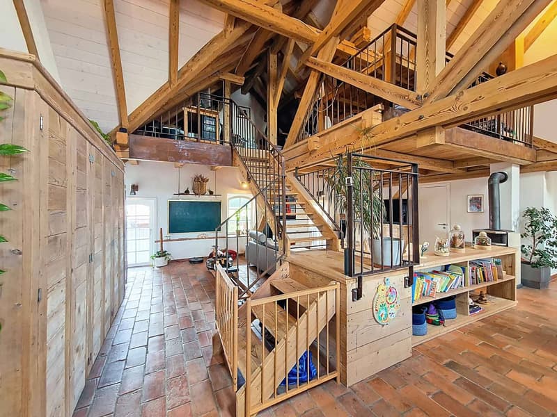 Duplex de 5.5 pièces en attique proche de Romont (6)