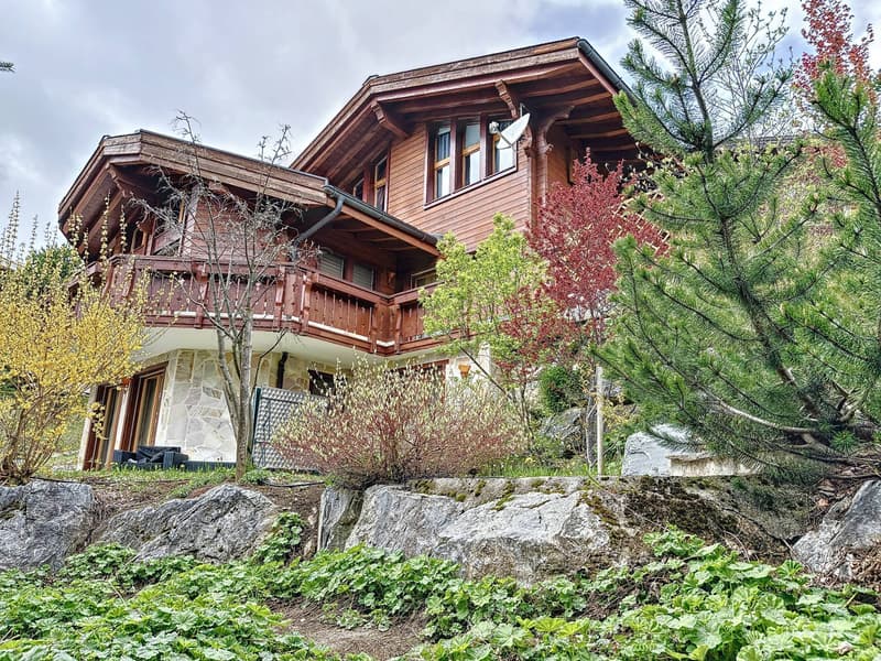 Magnificent chalet just two steps from the center of the Anzère ski resort (3)