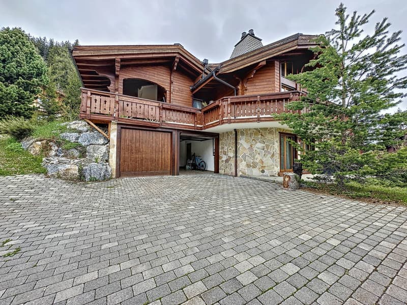 Magnificent chalet just two steps from the center of the Anzère ski resort (2)
