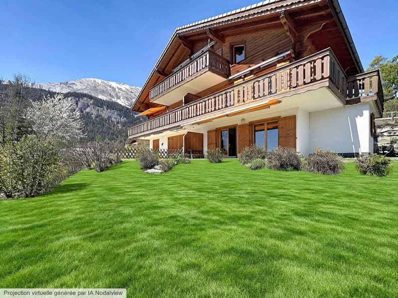 Lovely strike: charming duplex with garden and panoramic view (1)