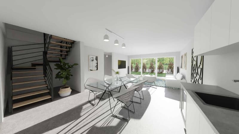 New semi-detached villa in La Balmaz, Plot B (2)