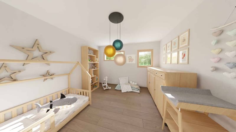 New semi-detached villa in La Balmaz, Plot C (3)