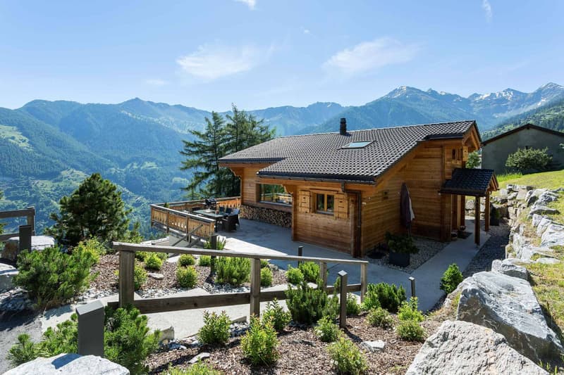 La Tzoumaz - Chalet d'exception avec vue panoramique (1)