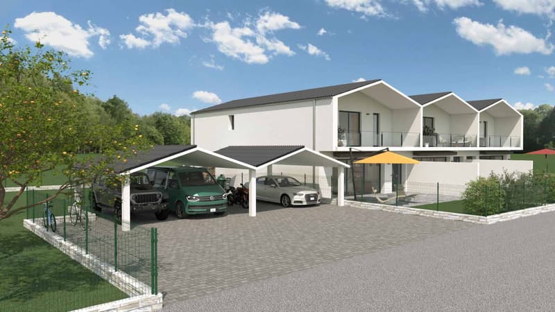 Villa contiguë neuve à La Balmaz Lot C (7)