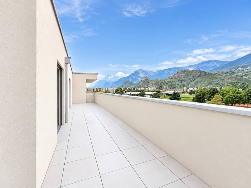 Lot C-401 - Appartement de 4.5 pces en attique (5)