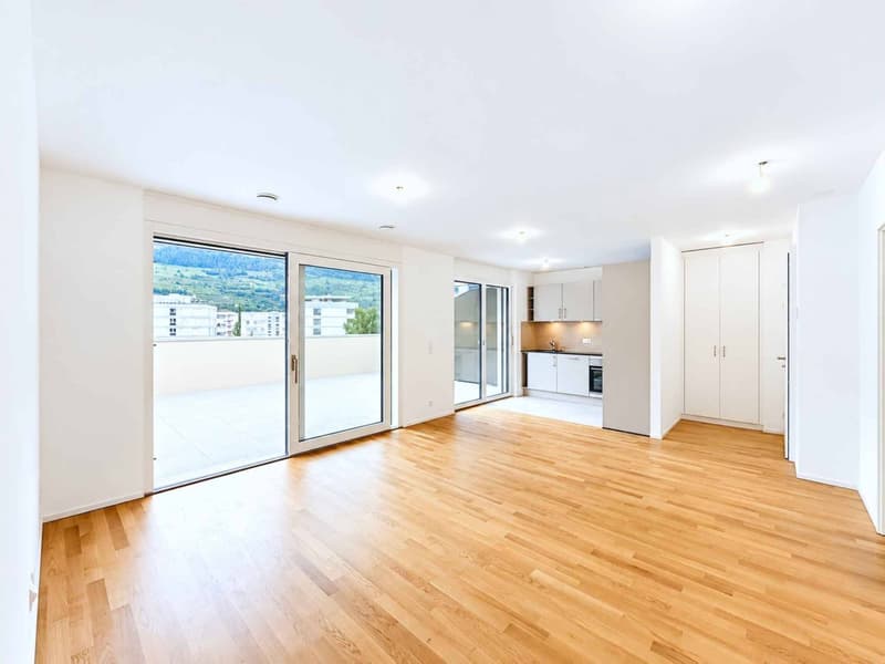 Lot D-402 - Appartement de 3.5 pces en attique (2)