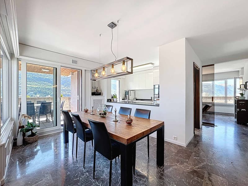 Attique duplex avec terrasse panoramique-Résidence secondaire (1)