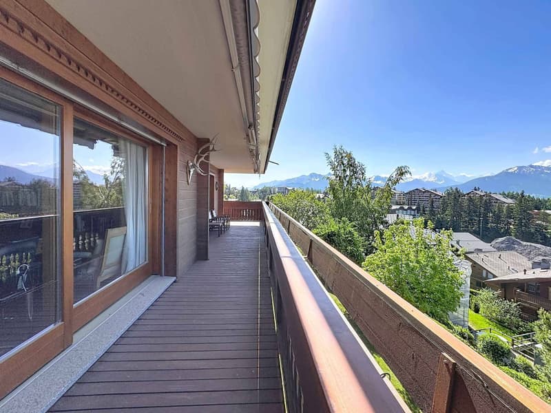 Splendido appartamento di 5.5 locali con vista panoramica sulle Alpi, a due passi dal centro (2)