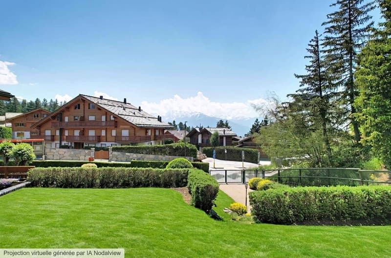 Estate with 2 individual chalets connected by basements (5)