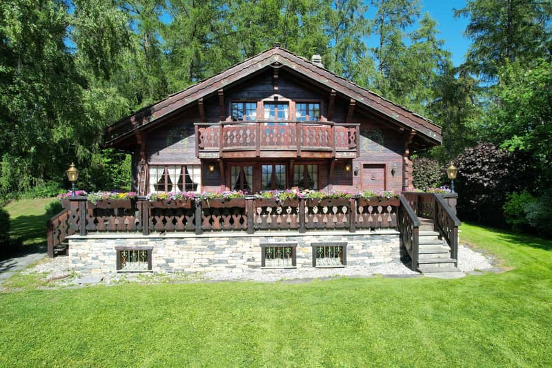 Splendide chalet avec mayen sur une magnifique parcelle (2)