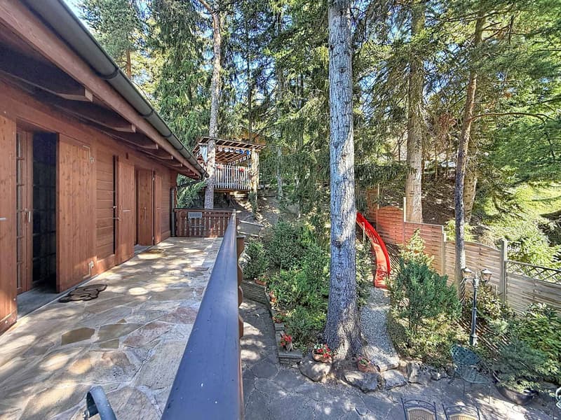Magnifique chalet avec piscine et spa, à l'abri des regards (8)
