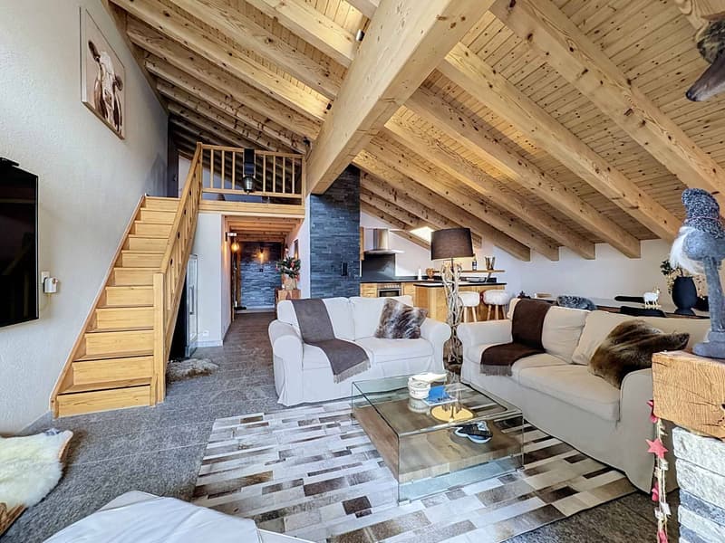Très beau 4.5 pièces en duplex/attique avec très belle vue sur les Alpes (5)