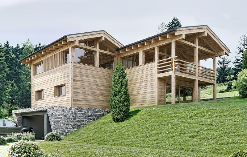 Projet de chalet individuel avec vue panoramique et permis de construire en force (2)
