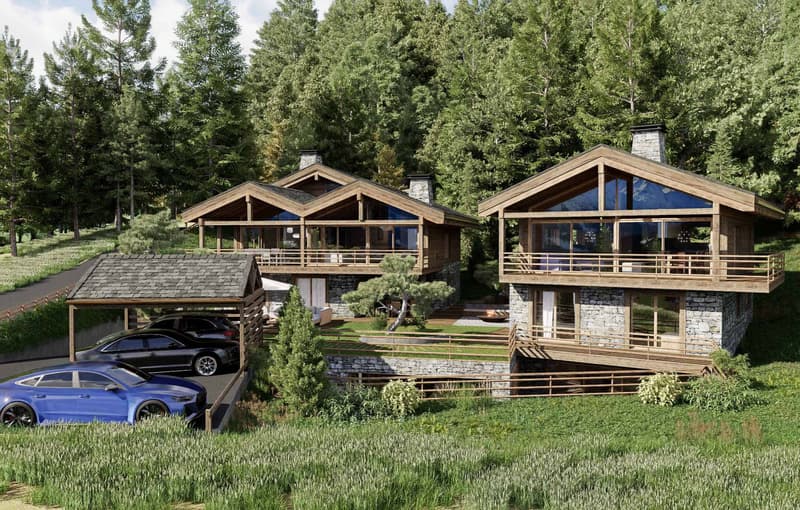 MAGNIFICENT AND LUXURIOUS CHALET TO BE BUILT - SKI IN/OUT (1)
