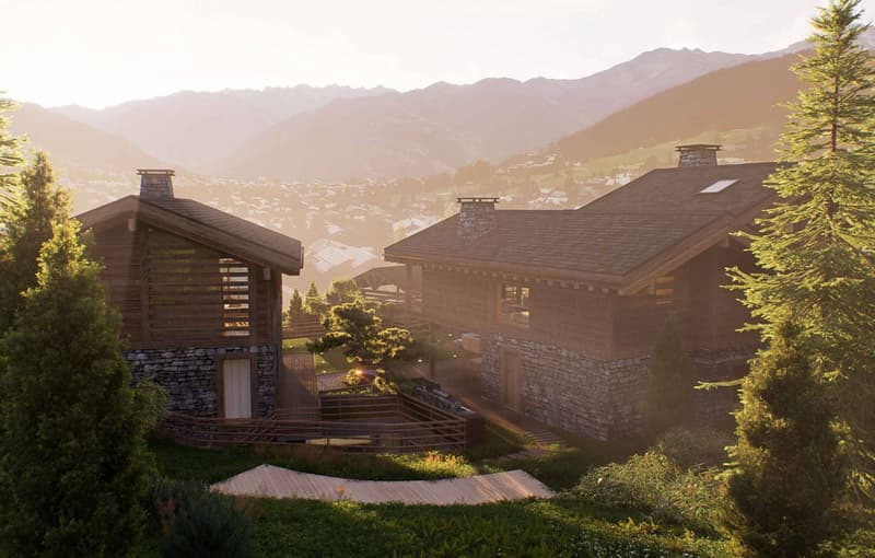 MAGNIFICENT AND LUXURIOUS CHALET TO BE BUILT - SKI IN/OUT (2)