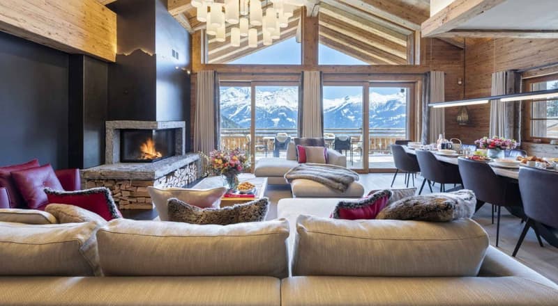 MAGNIFICENT CHALET - PANORAMIC VIEW - 5 BEDROOMS (1)