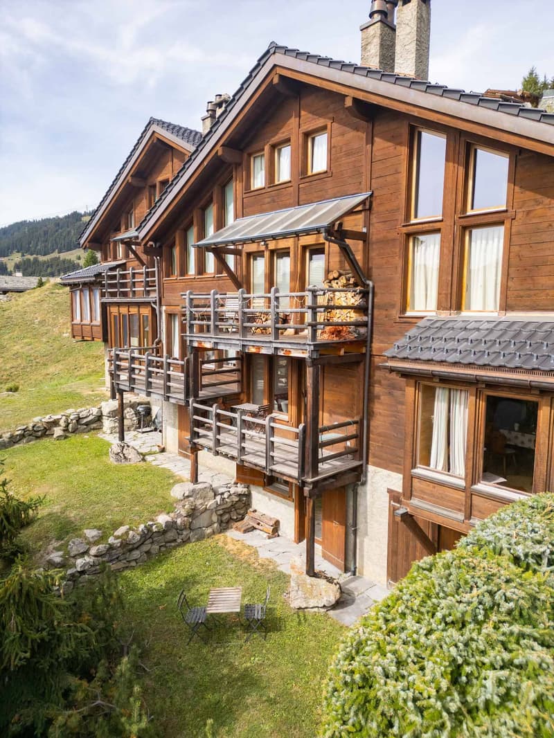 Joli duplex de 67 M2 avec jardin et vue panoramique Verbier (Nifortsié) (10)