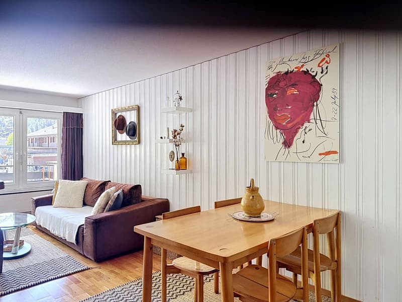 Appartement de 3,5 pièces avec vue Cervin. (9)