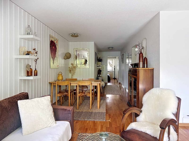 Appartement de 3,5 pièces avec vue Cervin. (2)