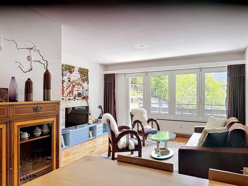 Appartement de 3,5 pièces avec vue Cervin. (1)