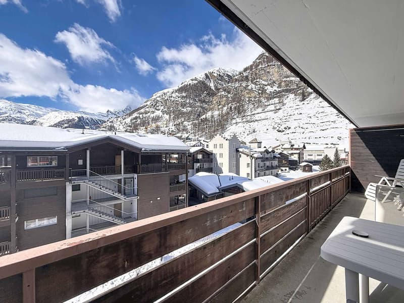 Appartement 2,5 Zimmer exklusive Ferienresidenz mit freier Sicht auf das Matterhorn (13)