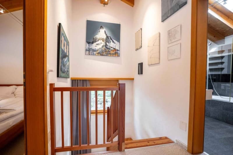 Luxueux appartement en duplex à Zermatt avec vue imprenable sur le Cervin (13)