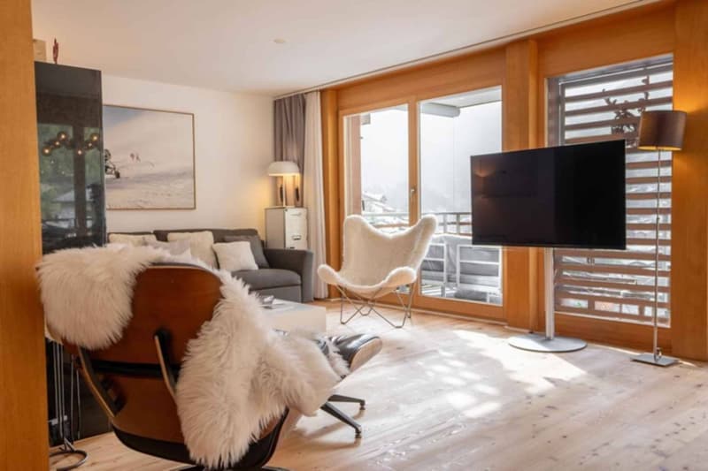 Luxueux appartement en duplex à Zermatt avec vue imprenable sur le Cervin (3)