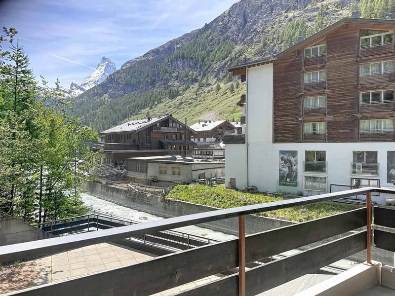 Appartement de 3,5 pièces résidence secondaire avec vue Cervin. (11)