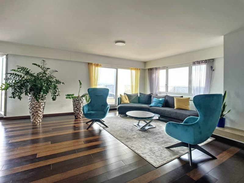 Penthouse di lusso con 6,5 locali che domina il lago e le montagne (3)