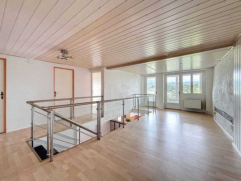 Three and a half room triplex with terraces and independent studio (2)