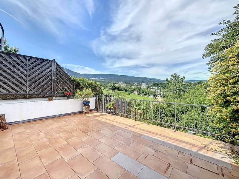 Three and a half room triplex with terraces and independent studio (8)