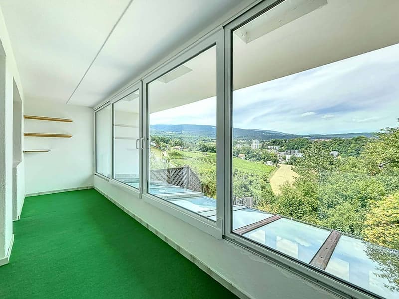 Three and a half room triplex with terraces and independent studio (3)