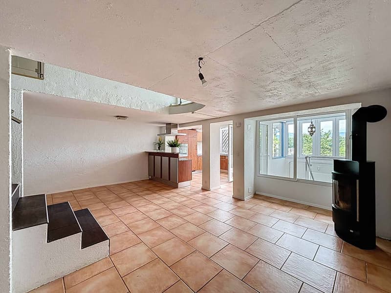 Three and a half room triplex with terraces and independent studio (7)