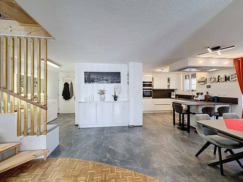 Duplex mit Charme im Herzen von Dombresson (4)