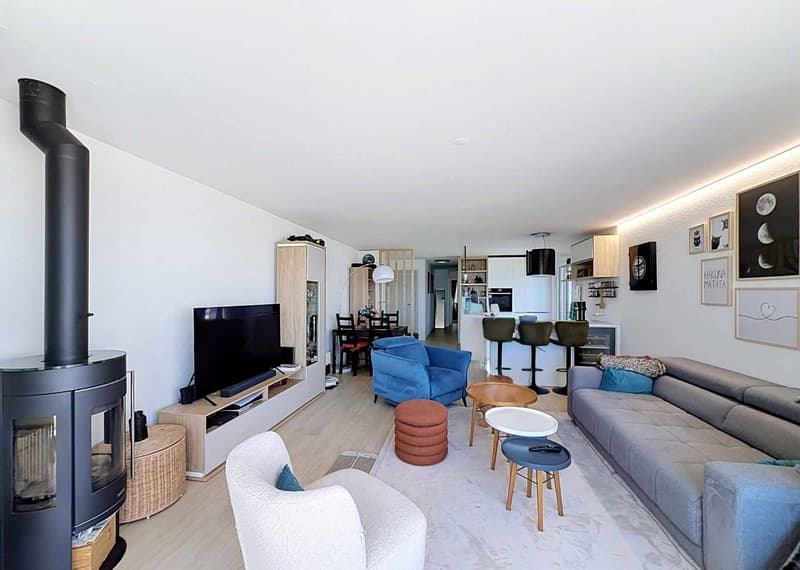 Un élégant 4,5 pièces avec deux terrasses (3)
