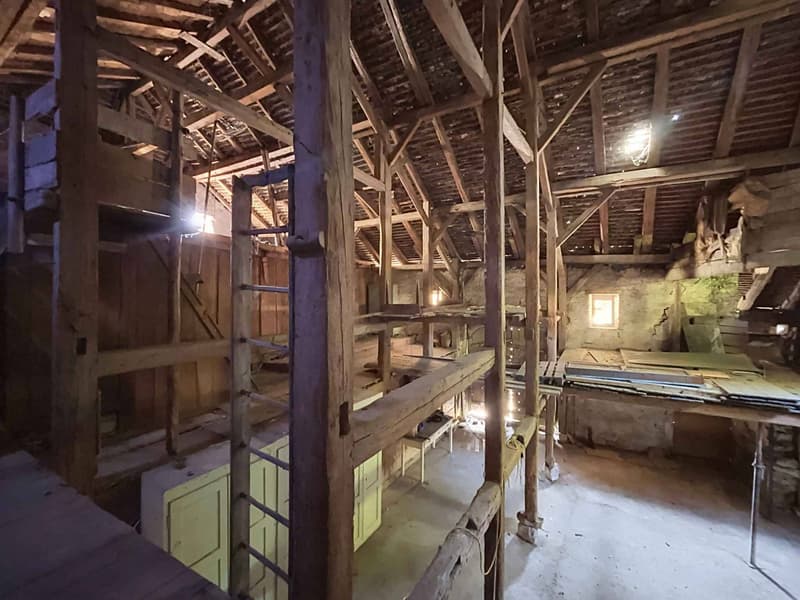 Ferme villageoise de caractère à réinventer au cur d'Areuse (10)