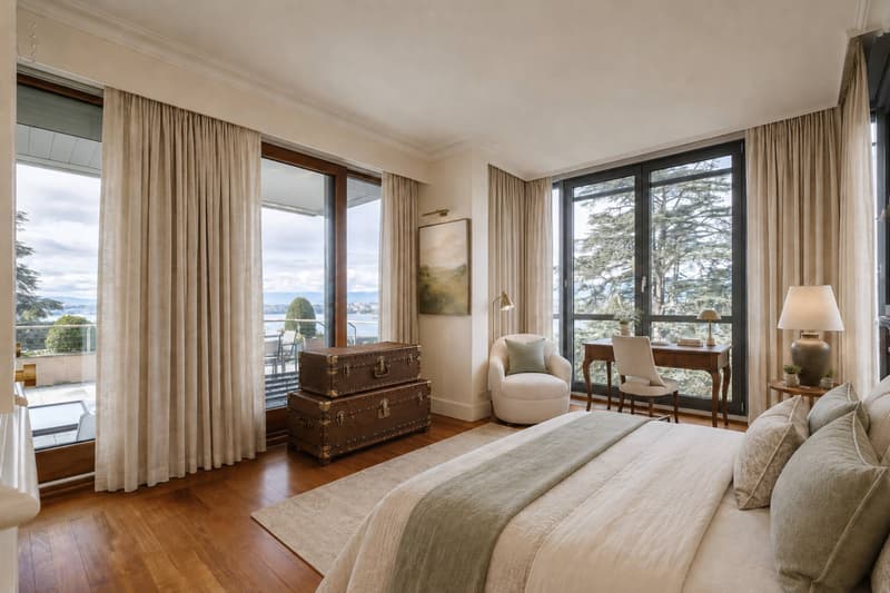 Magnifique appartement avec terrasse surplombant le lac (5)