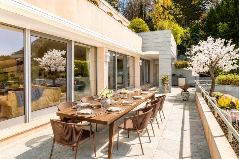 Magnifique appartement avec terrasse surplombant le lac (11)