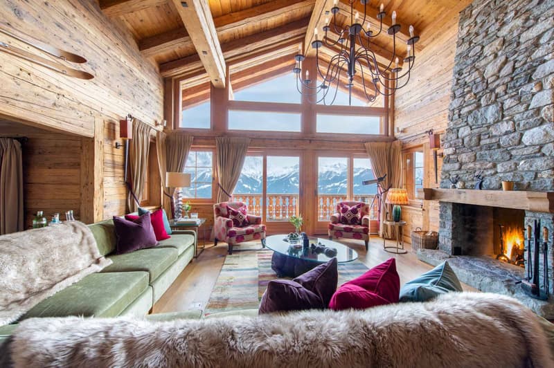 Chalet de prestige avec vue panoramique (3)