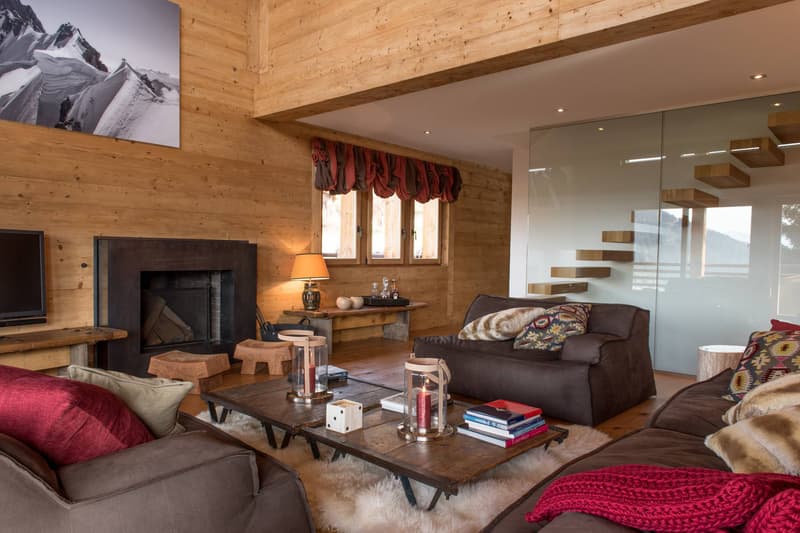 Chalet d'Exception  Ski In / Ski Out sur la Piste du Rouge (2)