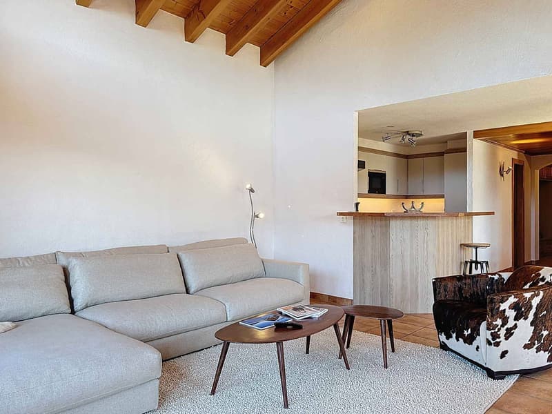 Three-bedroom apartment, bright and spacious in the heart of Verbier (3)