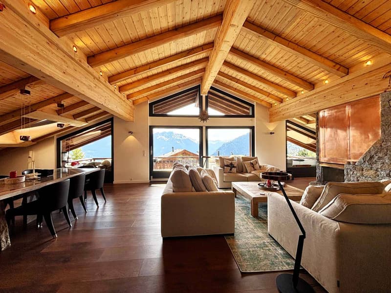 Amplio duplex ristrutturato nel cuore di Verbier (1)