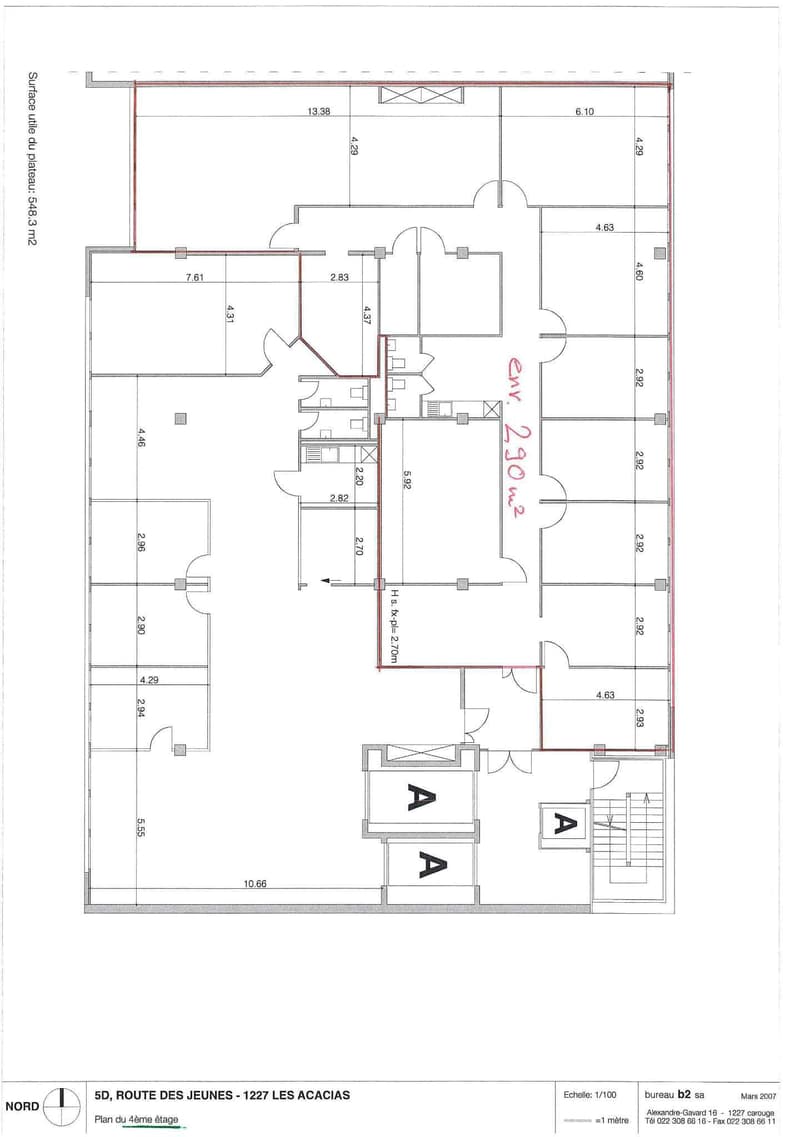 Fläche für Werkstatt oder Büro von 290 m² in Carouge (5)
