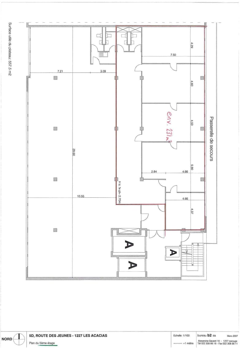 Superficie di laboratorio o ufficio di 231 m² a Carouge (4)