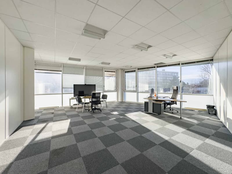 283 m² office on the 1st floor of an industrial building in Lignon (2)