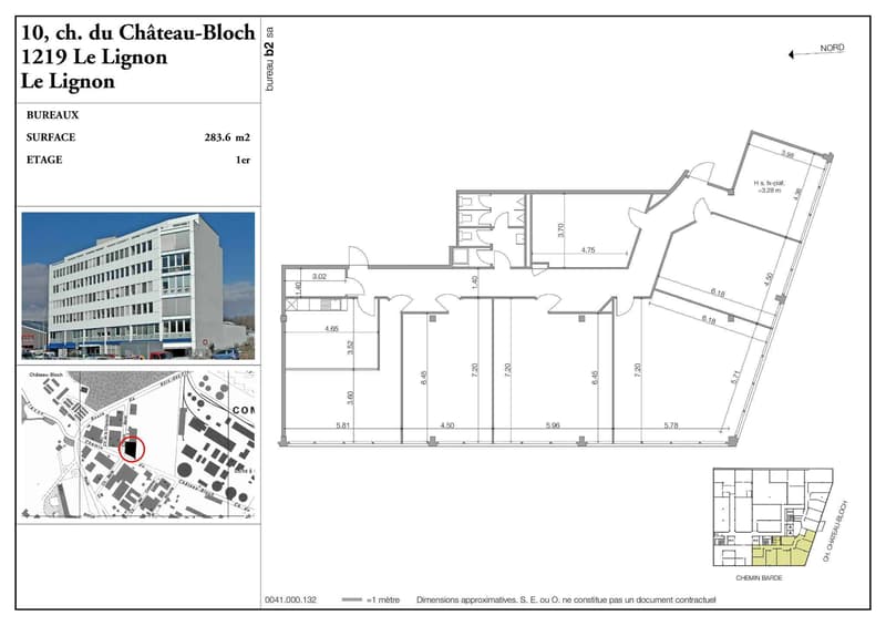 283 m² office on the 1st floor of an industrial building in Lignon (12)
